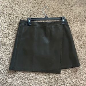 Green skirt